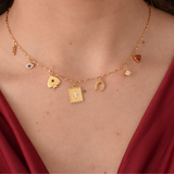 Manifestation Portal Charm Necklace - 14K PVD Plated