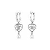 Love Note Hoops - Sterling Silver