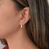Tessa Hoops - 14K Gold Plated