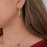 Tori Hoops - 14K Gold Plated