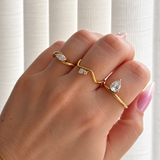 Ivy Ring - 18K Gold Plated Stainless Steel