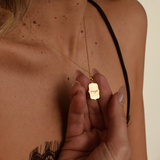 Strength Necklace - 14K Gold Vermeil