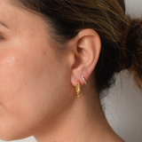 Evie Hoops - 14K Gold Plated