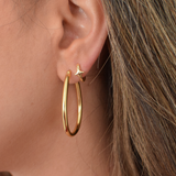 Tori Hoops - 14K Gold Plated