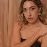 Wave Necklace - 14K Gold Vermeil