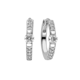 Sienna Hoops - Sterling Silver