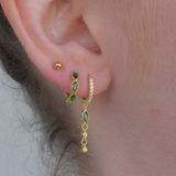 Abi Hoops - 14K Gold Plated