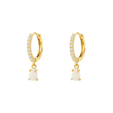 Myra Hoops - 14K Gold Plated