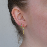 Abi Hoops - 14K Gold Plated