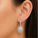 Odette Hoops - Sterling Silver