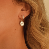 Odette Hoops - Sterling Silver