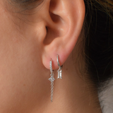 Radiance Hoops - Sterling Silver