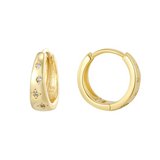 Kelsie Huggies - 14K Gold Plated