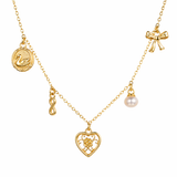 Love Notes Necklace - 14K Gold Plated