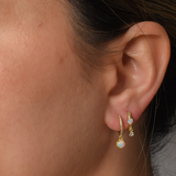 Jane Hoops - 14K Gold Plated
