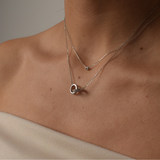 Interlocked Necklace - Sterling Silver