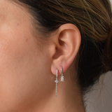 Radiance Hoops - Sterling Silver