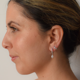 Kayla Hoops - Sterling Silver
