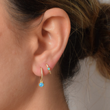 Tabitha Hoops - 14K Gold Plated