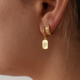 Hilary Huggies - 14K Gold Plated
