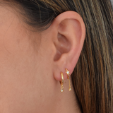 Anna Hoops - 14K Gold Plated