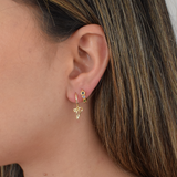 Serafina Hoops - 14K Gold Plated