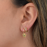 Serafina Hoops - 14K Gold Plated