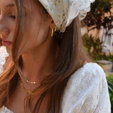 Trina Hoops - 14K Gold Plated