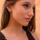 Starlight Hoops - Sterling Silver