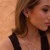 Solena Hoops - 14K Gold Plated