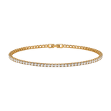 Petite Tennis Bracelet - 14K Gold Vermeil
