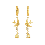 Homeward Hoops - 14K Gold Vermeil
