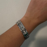 Olive Bangle - Stainless Steel