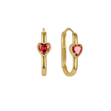 L'amore Earrings - 18k Gold Plated