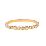 Radiant Bangle - 14K Gold Stainless Steel