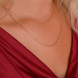 Deco Link Chain - 14K Gold PVD Plated
