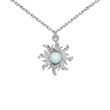 Celestial Glow Necklace - Sterling Silver