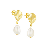 Zali Studs - 14K Gold Plated