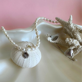Shelley Pearl Necklace - Sterling Silver