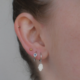 Eva Huggies - Sterling Silver