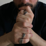 Square Signet Ring - Stainless Steel