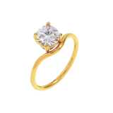 Elsie Ring - 18K Gold Plated Stainless Steel
