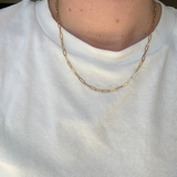 Paperclip Chain - 14K PVD Gold Plated