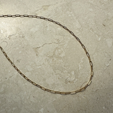 Paperclip Chain - 14K PVD Gold Plated