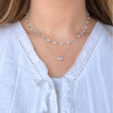 Marquise Necklace - Sterling Silver
