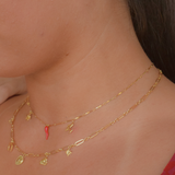 Bar Necklace - 14K Gold PVD Plated