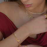 Paperclip Bracelet - 14K Gold PVD Plated