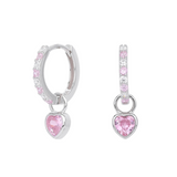 Lily Hoops - Sterling Silver