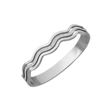 Willow Bangle - Stainless Steel