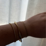 Marlowe Cuff - 18K Gold Plated Stainless Steel